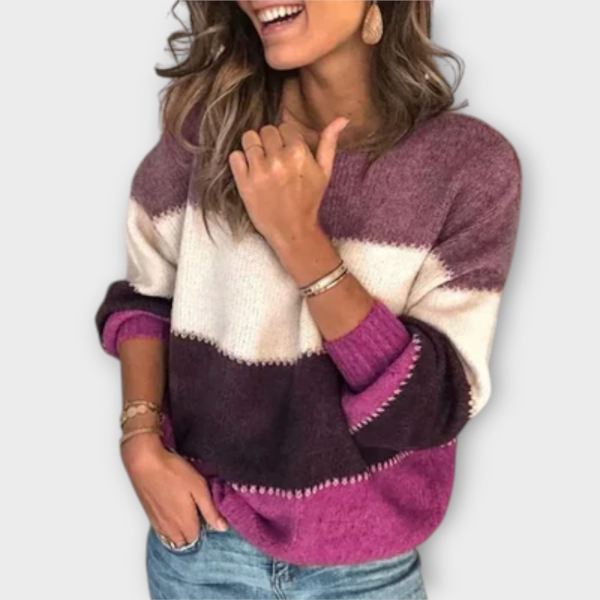 Elisa - Suéter cómodo y relajado