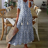 Guiomar | Vestido Midi de Estilo Boho Sin Esfuerzo