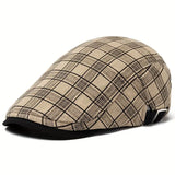 Diego|  Gorro vintage a Cuadros Ajustable