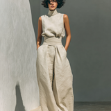 Cleopatra | Conjunto Pantalón Ancho de Algodón Para Mujer