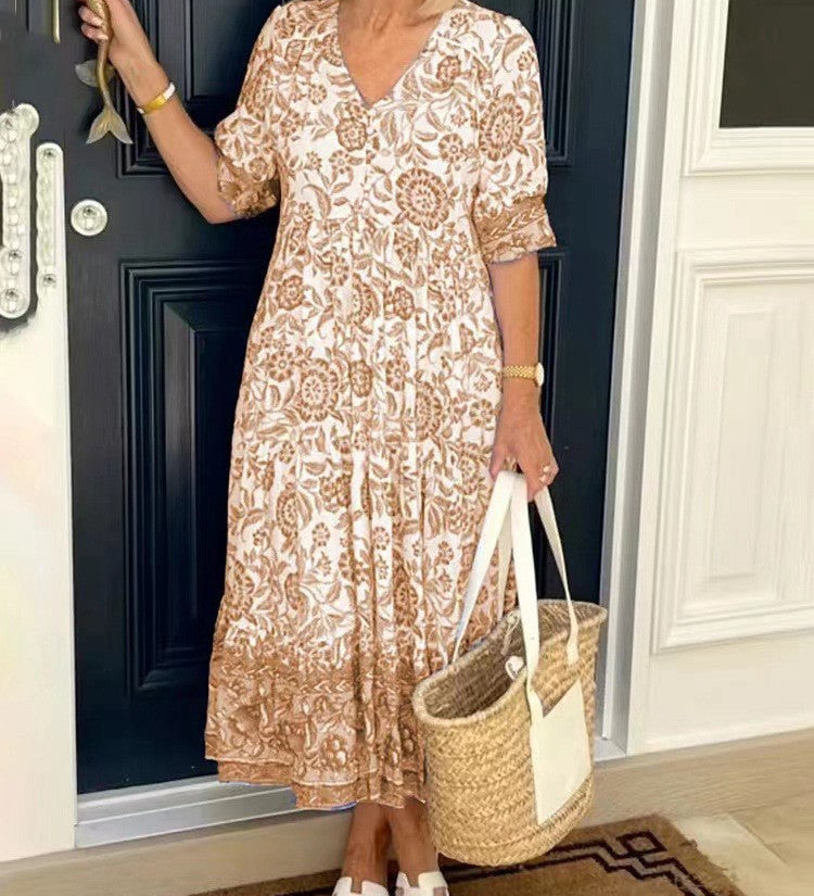 Sandra | Vestido fluido ligero con efecto favorecedor