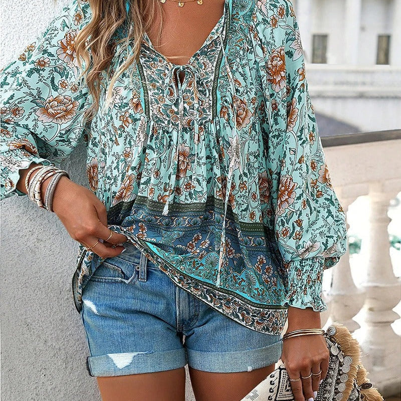 Beverly | Top Floral de Verano