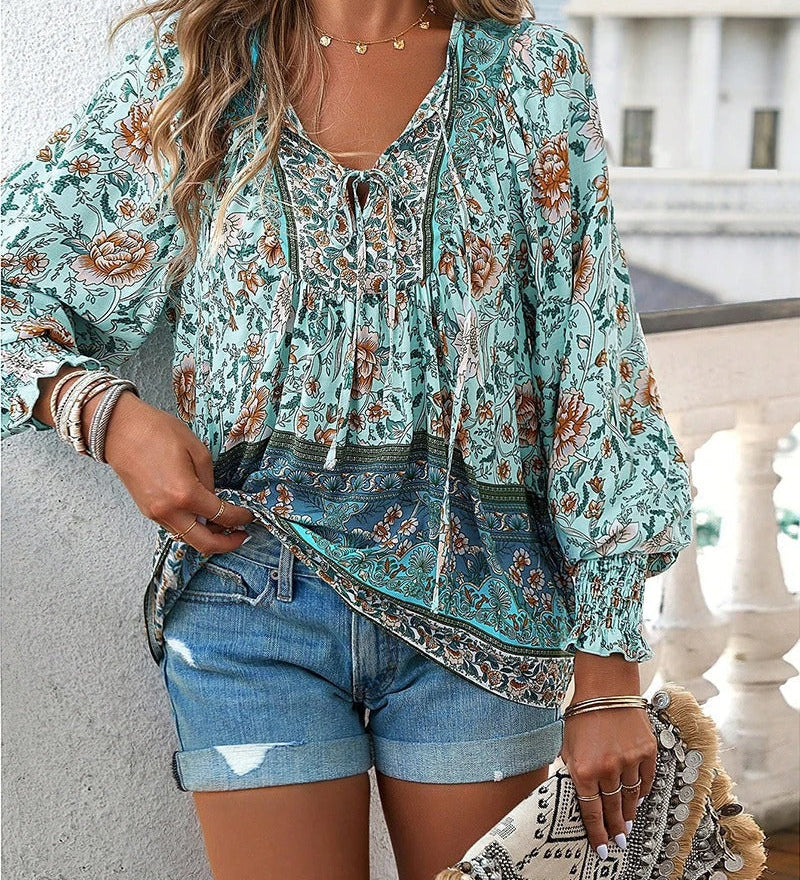 Beverly | Top Floral de Verano
