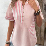 Monroe | Blusa de Rayas Suaves