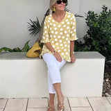Beth™ | Blusa V-Cuello Elegante
