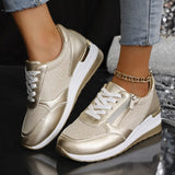 Clarissa | Nuevas zapatillas ortopédicas con cordones y cierre lateral con cremallera para mujeres