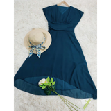 Brisa | Vestido Helena Midi Formal con Escote en V