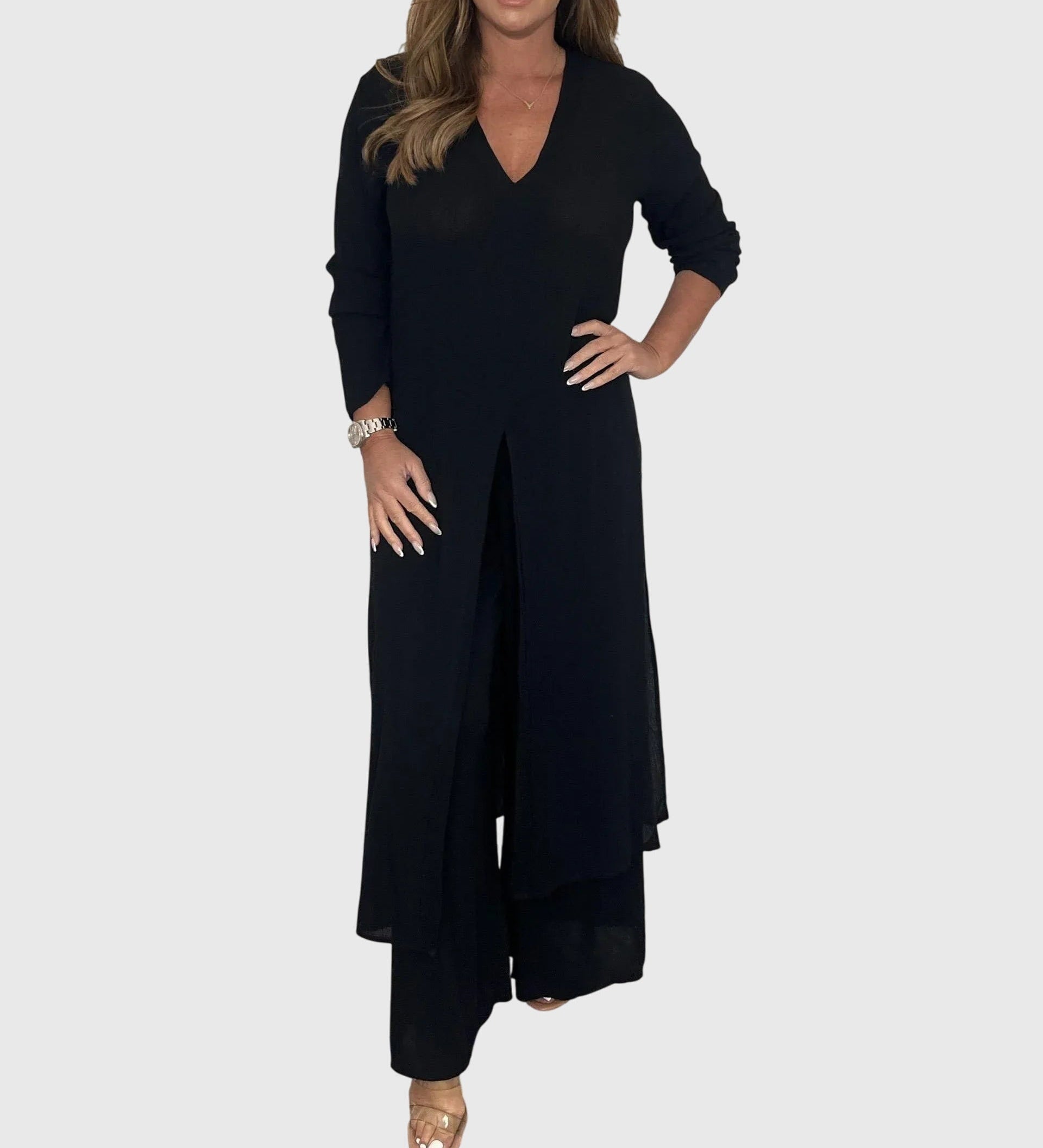 Amparo | Conjunto Elegante de Dos Piezas