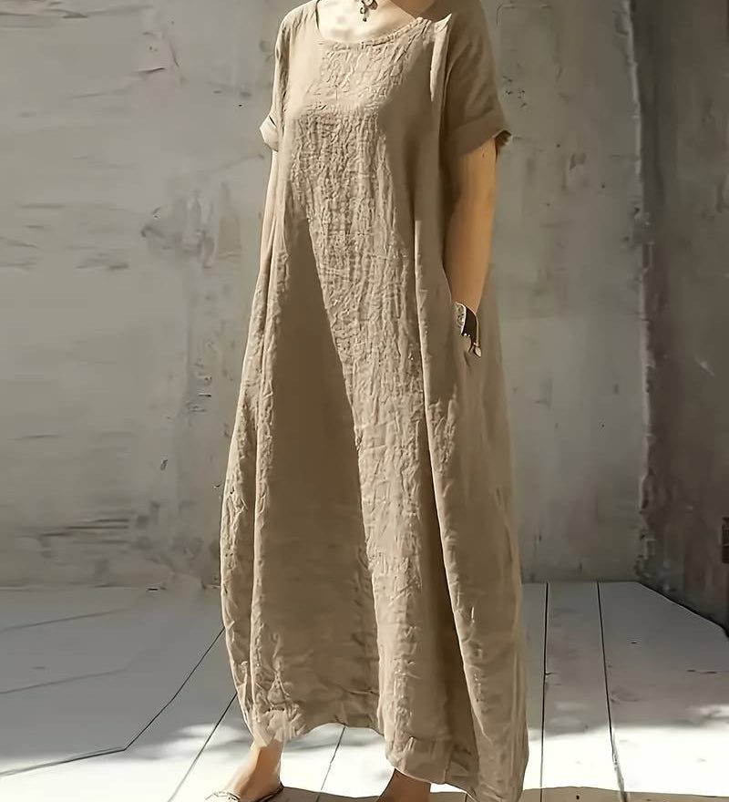 Lola | Vestido largo diario con mangas amplias