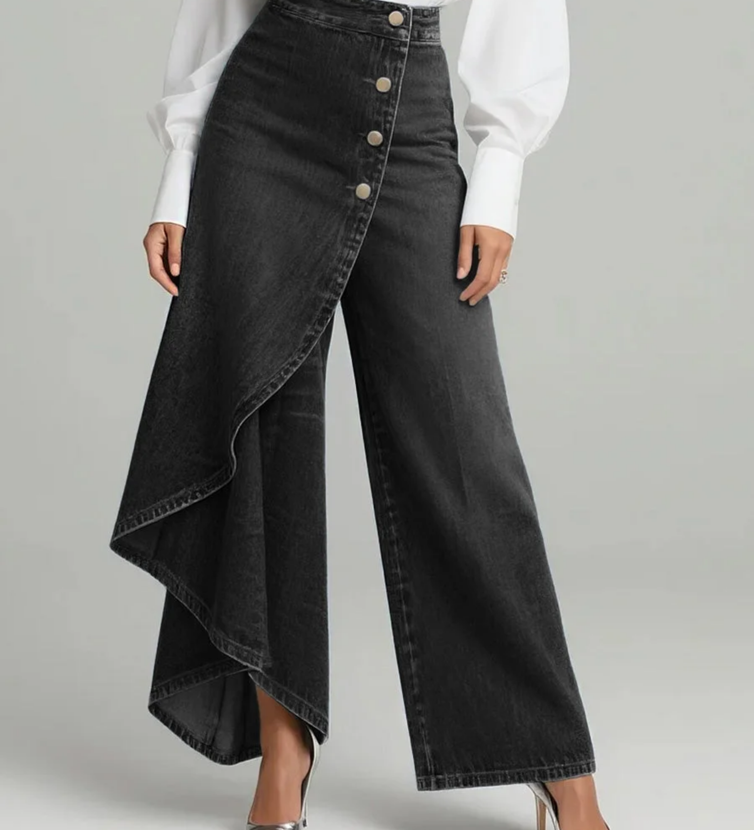 Annabella | Jeans de denim con cierre tipo cartera