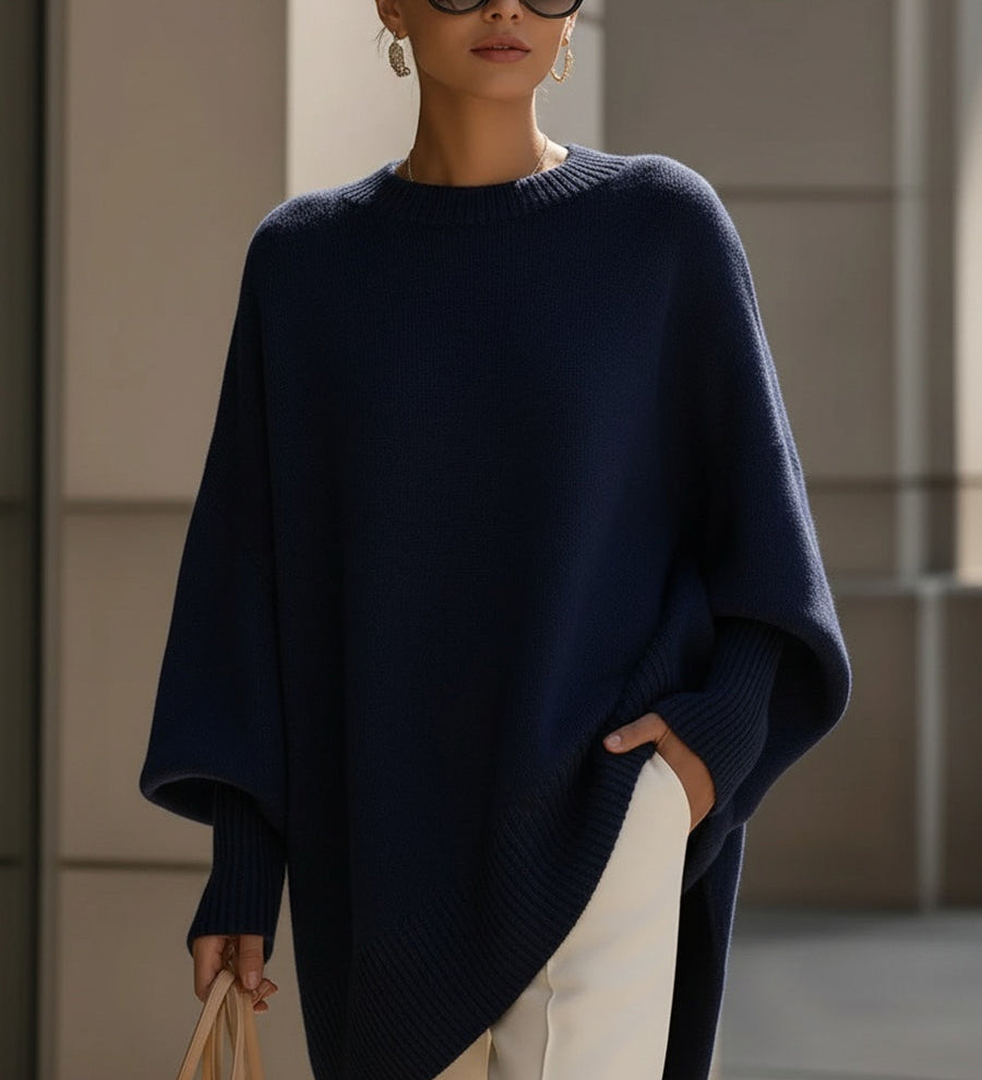 Annete | Jersey Poncho Oversize