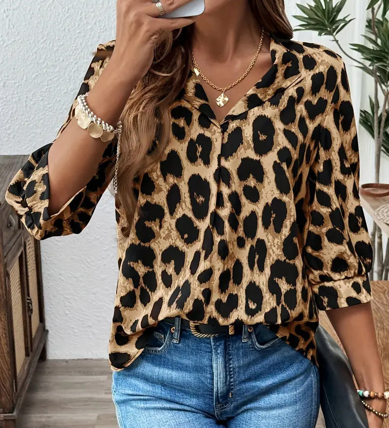 Cristele | Blusa cómoda con escote en V