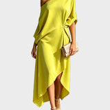 Camila | Vestido asimétrico elegante