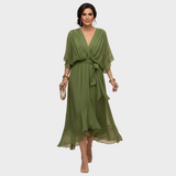 Monica | Vestido con escote en v