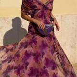 Rebeca | Vestido Maxi de Fiesta Elegante con Escote en V