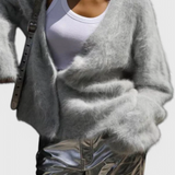 Aurélia | Cardigan de Mezcla de Cachemira Suave