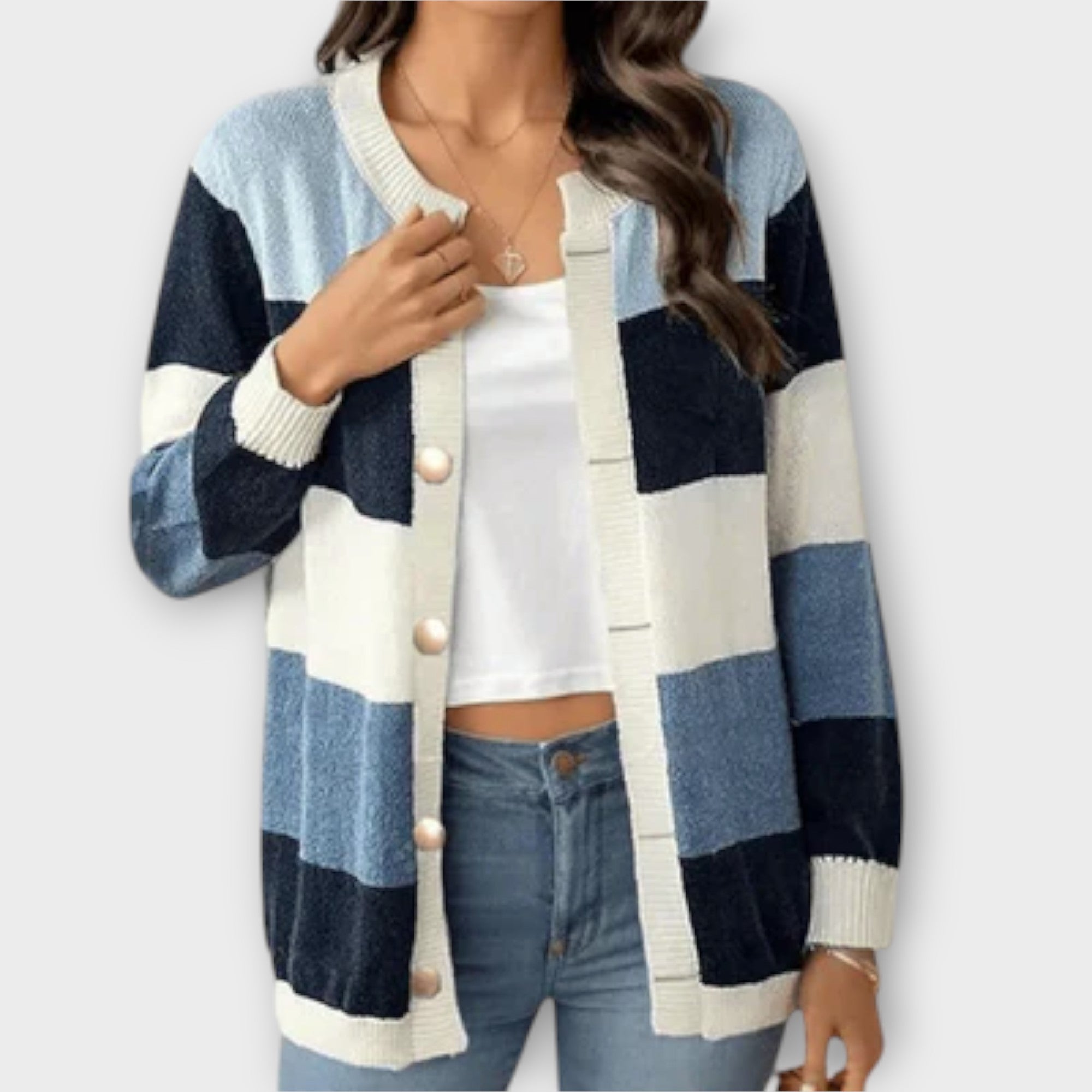 Lottenia | Cardigan a Rayas