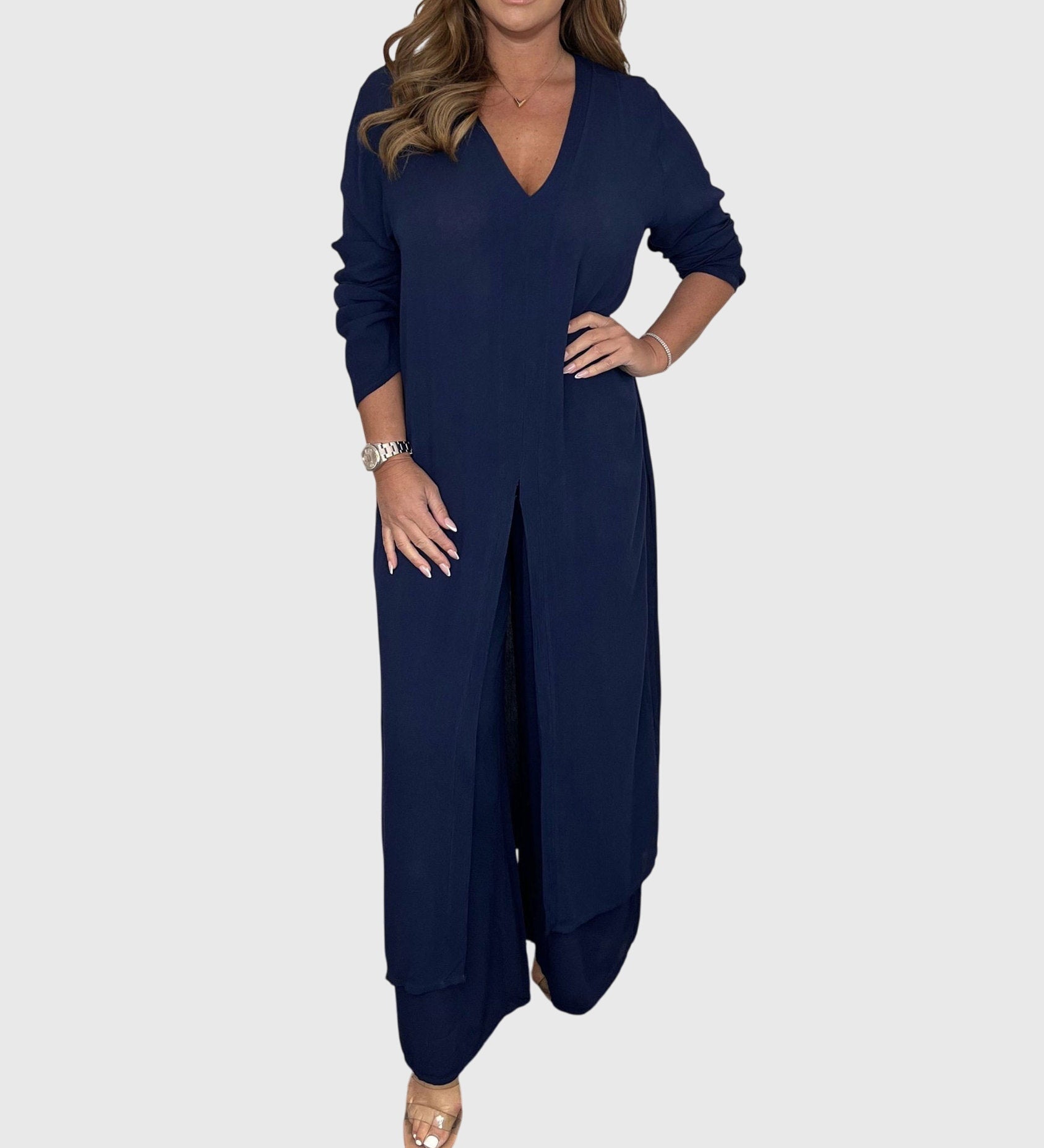 Amparo | Conjunto Elegante de Dos Piezas