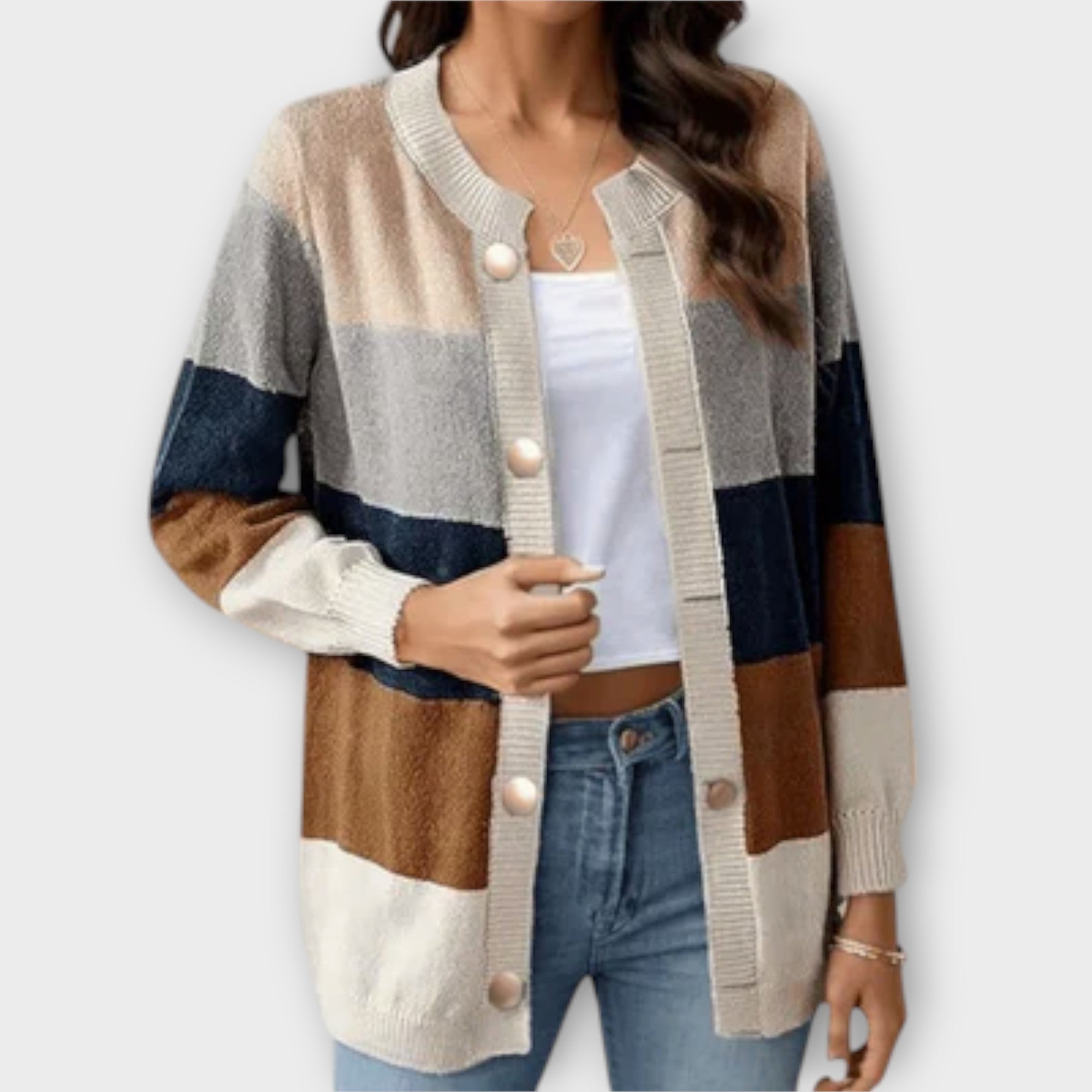 Lottenia | Cardigan a Rayas