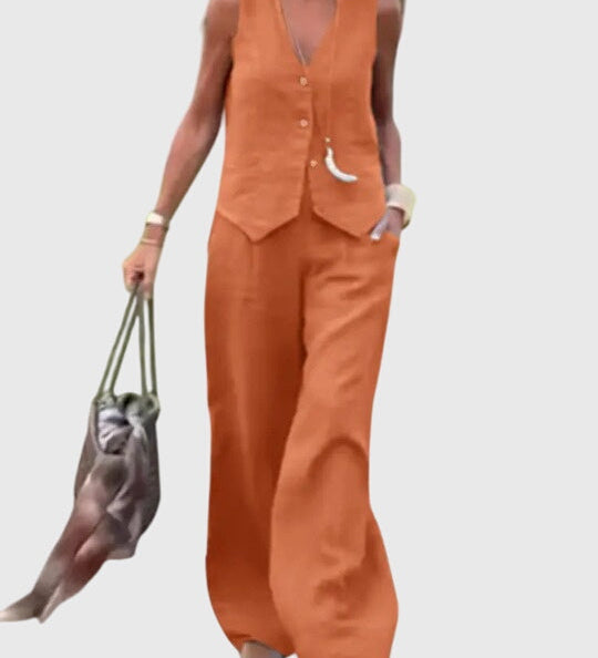 Crescencia | Conjunto Elegante de Dos Piezas