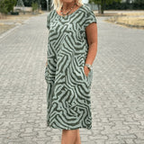 Nelia™ | Vestido de verano estampado