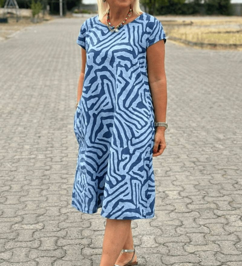 Nelia | Vestido de verano estampado