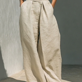 Cleopatra | Conjunto Pantalón Ancho de Algodón Para Mujer