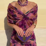 Rebeca | Vestido Maxi de Fiesta Elegante con Escote en V