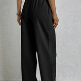 Cristina | Pantalones Holgados con Botones
