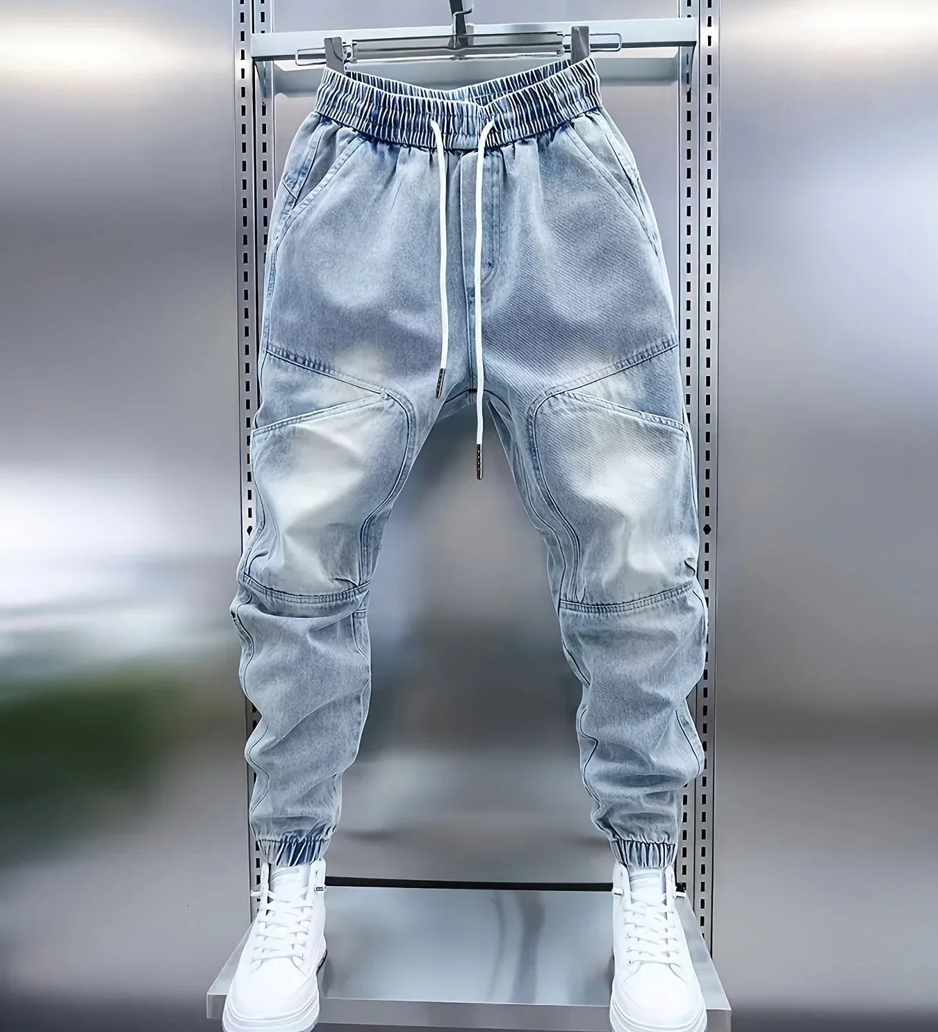 Julio | Pantalón de denim casual de corte amplio