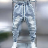 Julio | Pantalón de denim casual de corte amplio