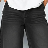 Aurea | Jeans Cortos de Pierna Ancha Casual