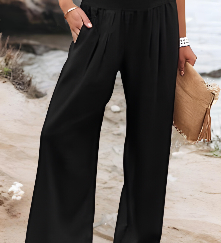 Davina | Pantalones Anchos de Playa