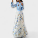 Harper | Vestido maxi floral radiante
