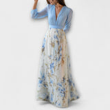 Harper | Vestido maxi floral radiante