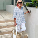 Beth™ | Blusa V-Cuello Elegante