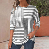 Anice | Camiseta Casual Rayada