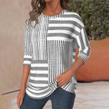 Anice | Camiseta Casual Rayada