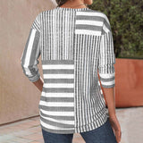 Anice | Camiseta Casual Rayada