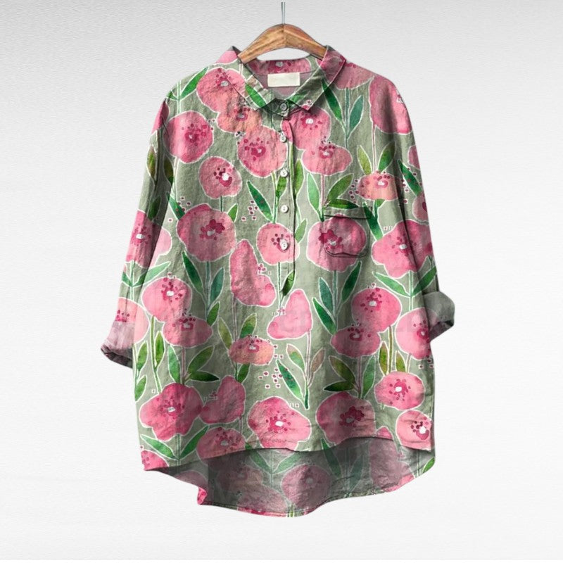 Leticia | Blusa Vintage Elegante