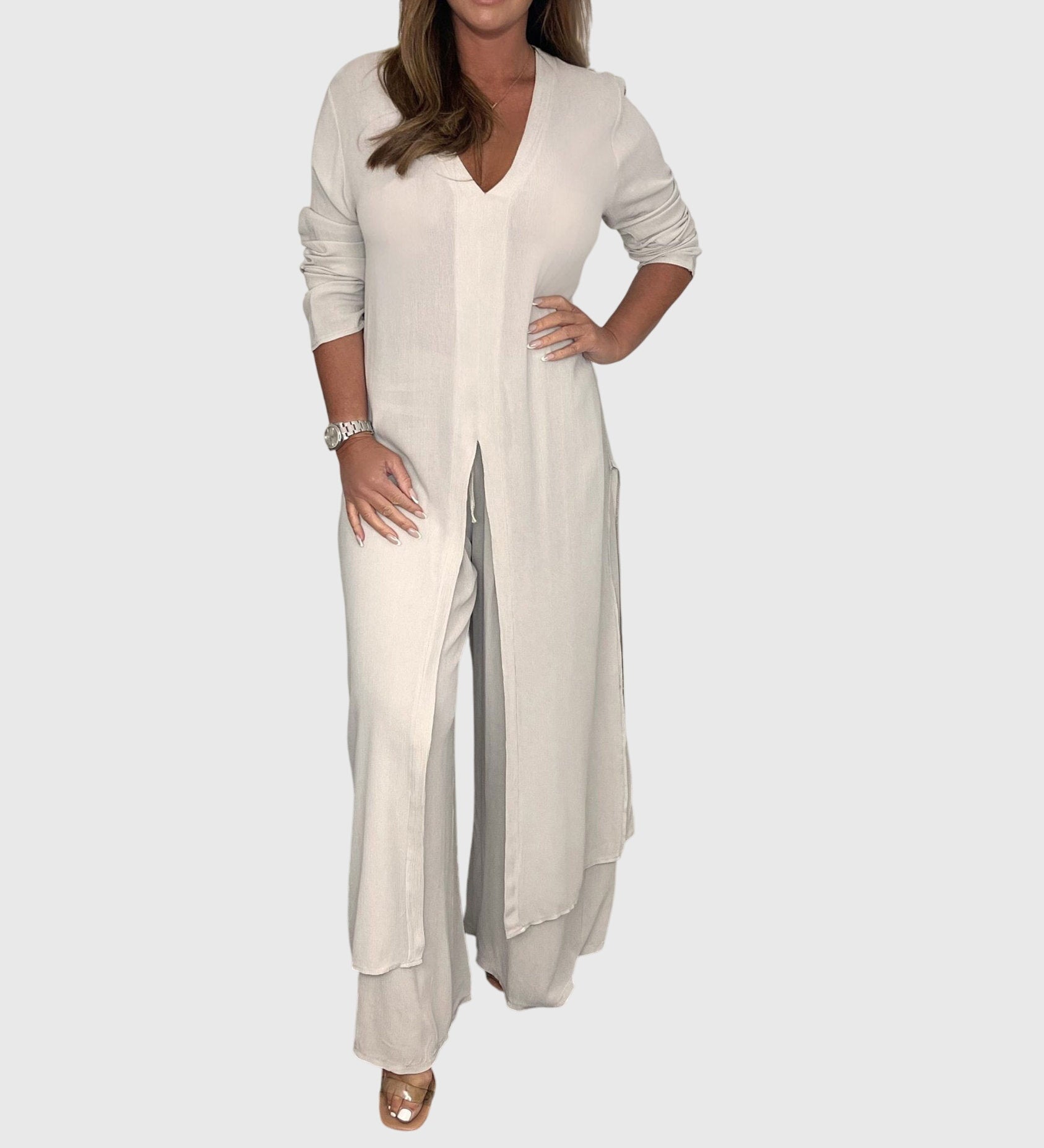 Amparo | Conjunto Elegante de Dos Piezas