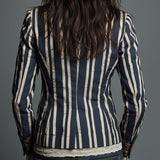 Felicitas | Blazer a Rayas Bohemio