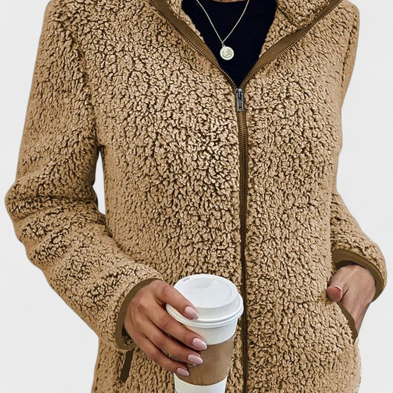 Melania | Chaqueta polar elegante y casual