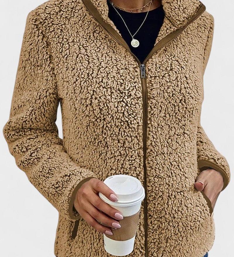 Melania | Chaqueta polar elegante y casual