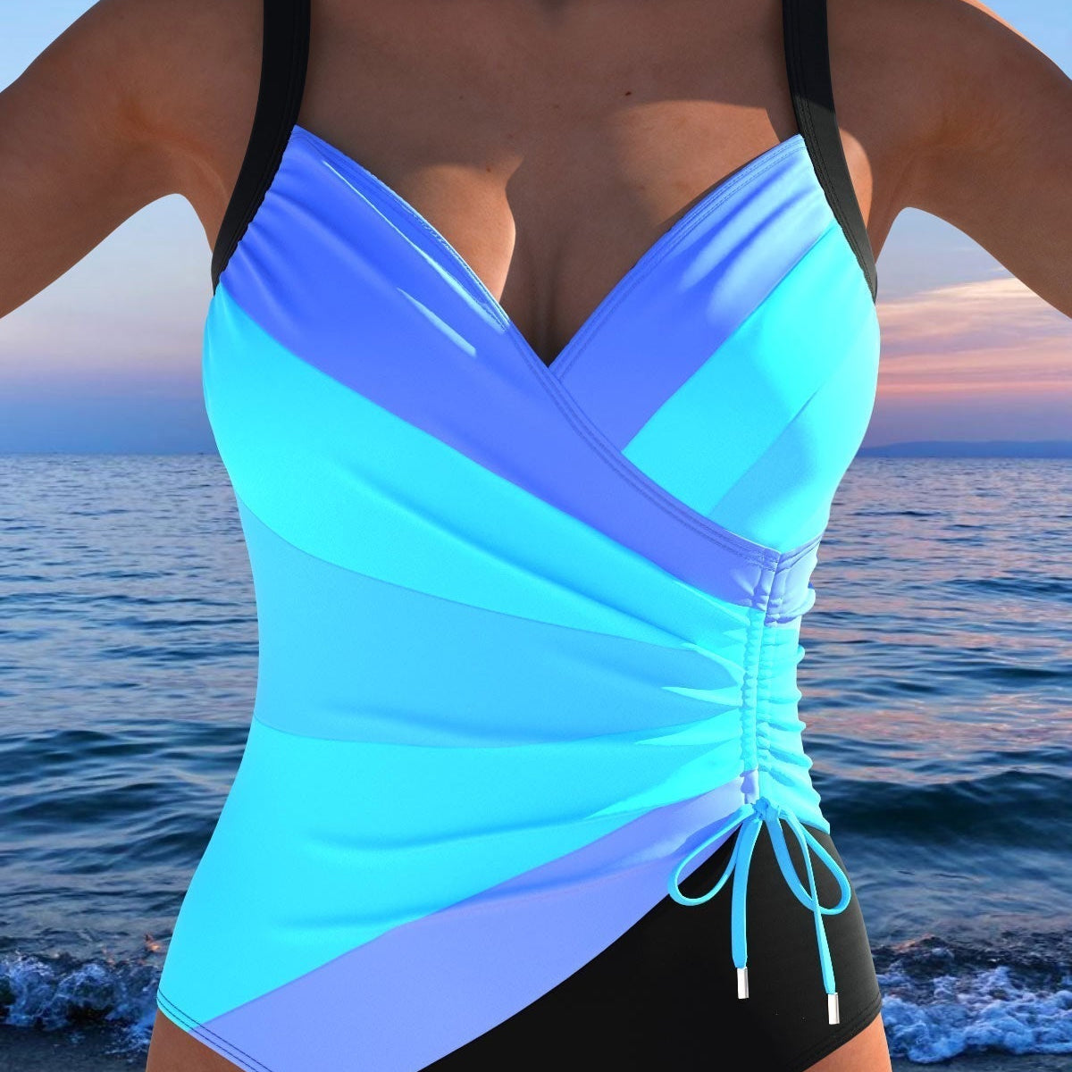 Altamira | Traje de baño de lujo con estampado colorido