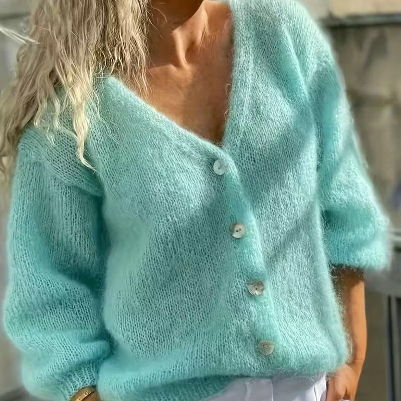Hozanna - Jersey De Manga Larga De Punto Con Botones