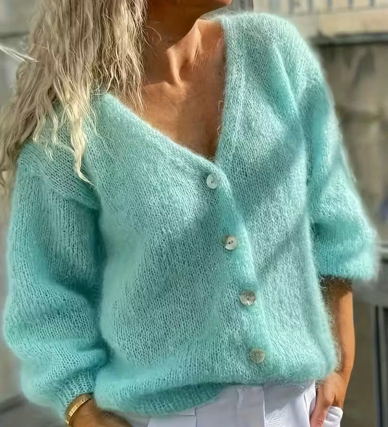 Hozanna - Jersey De Manga Larga De Punto Con Botones