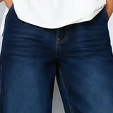 Aurea | Jeans Cortos de Pierna Ancha Casual