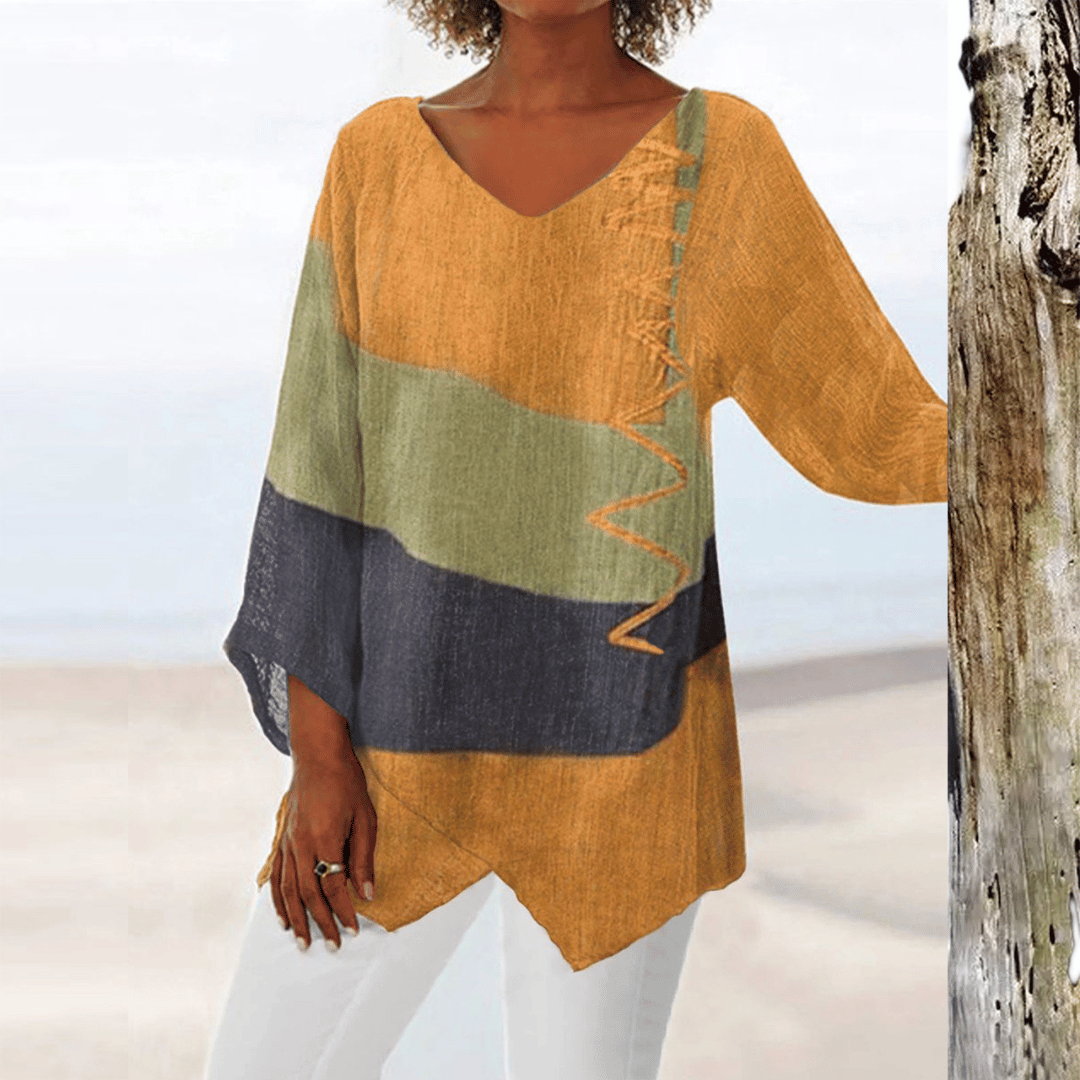 Atalie | Elegante Blusa Hecha a Mano