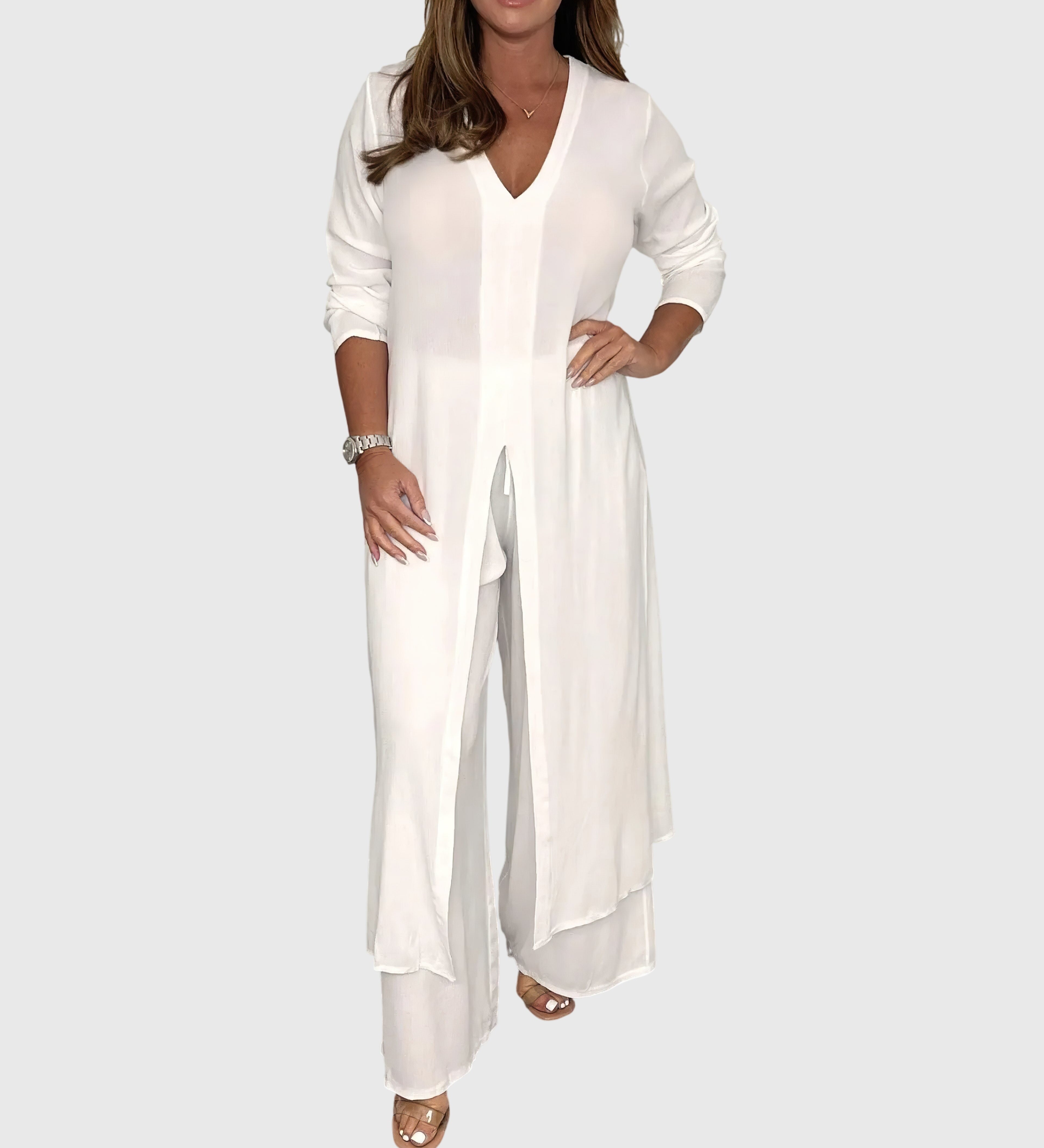 Amparo | Conjunto Elegante de Dos Piezas